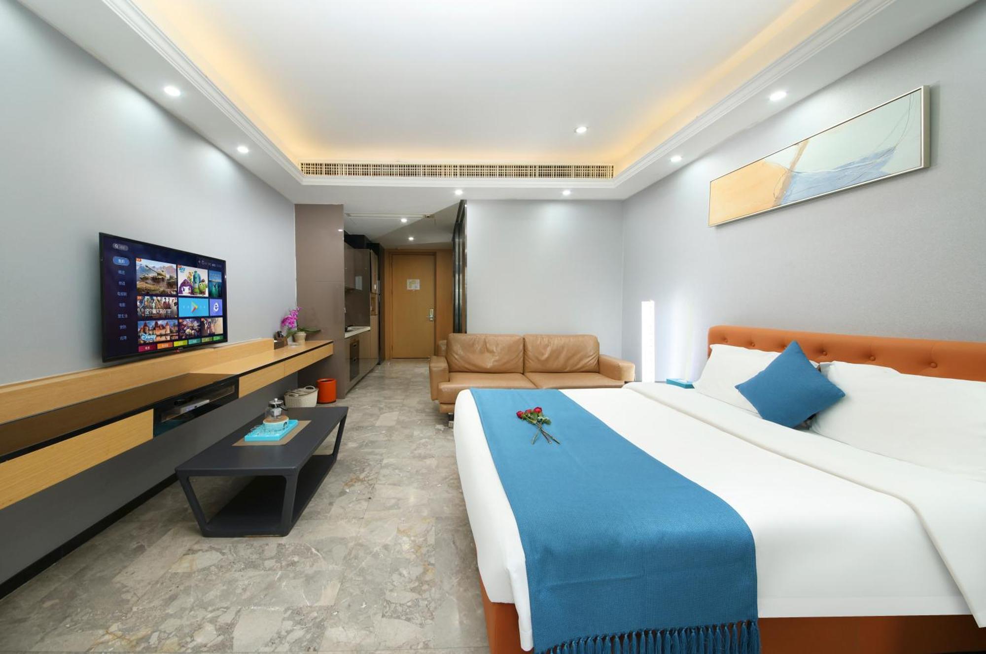 Boman Holiday Apartment Bei Jing Lu Jie Deng Du Hui Branch Kanton Exteriér fotografie