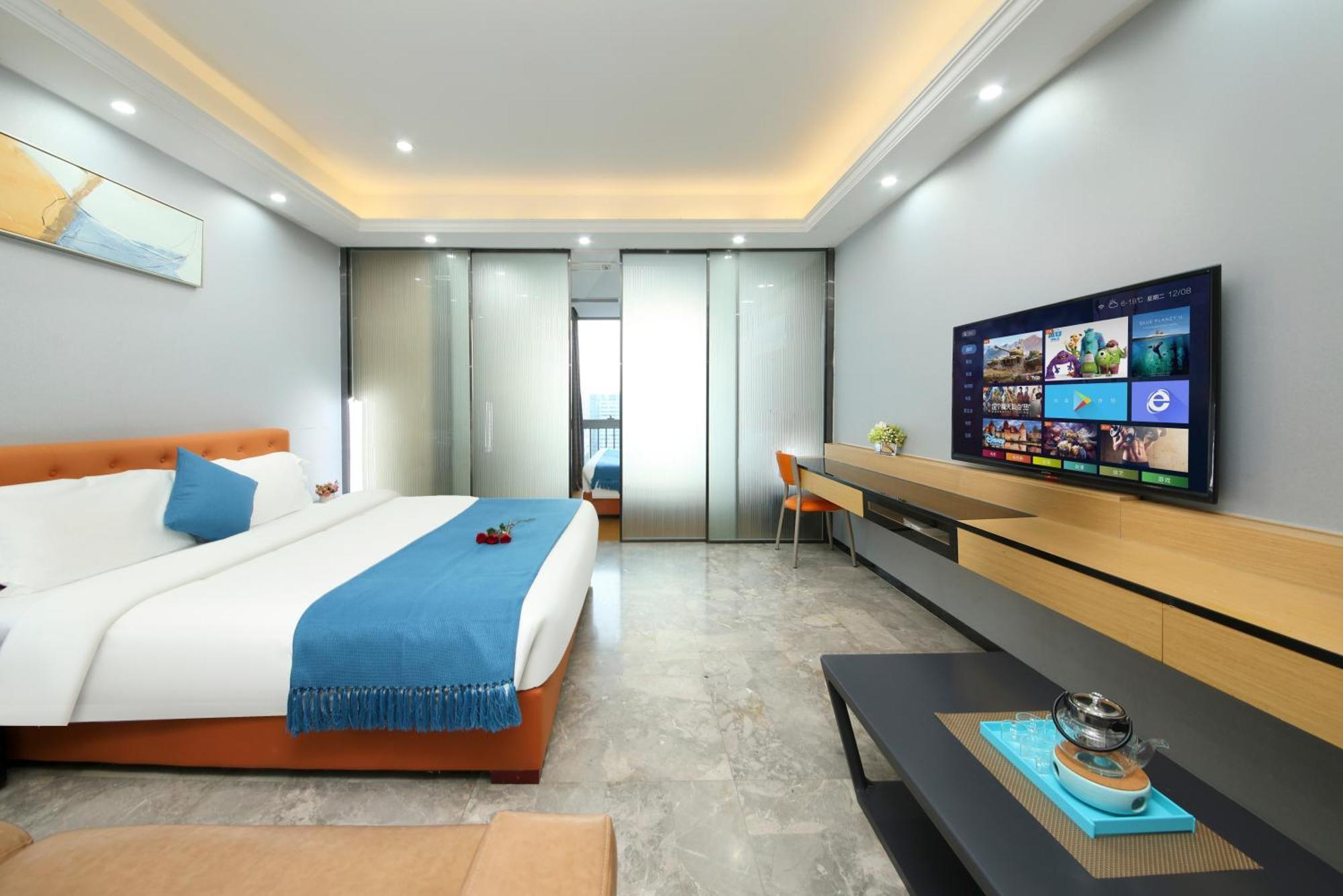 Boman Holiday Apartment Bei Jing Lu Jie Deng Du Hui Branch Kanton Exteriér fotografie