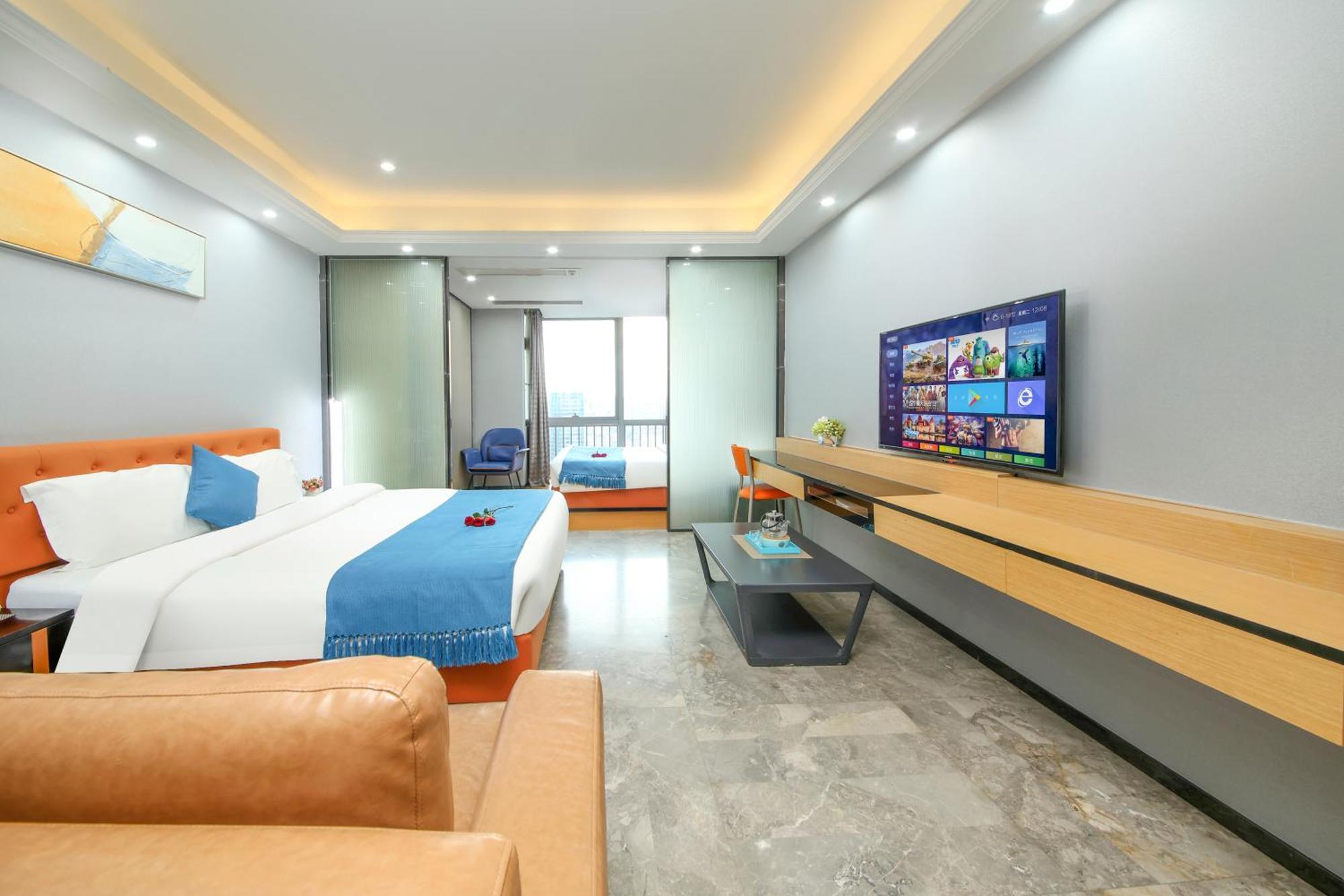 Boman Holiday Apartment Bei Jing Lu Jie Deng Du Hui Branch Kanton Exteriér fotografie