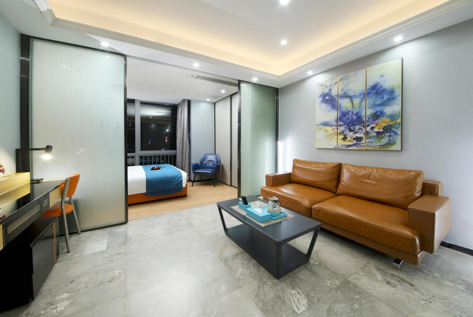 Boman Holiday Apartment Bei Jing Lu Jie Deng Du Hui Branch Kanton Exteriér fotografie