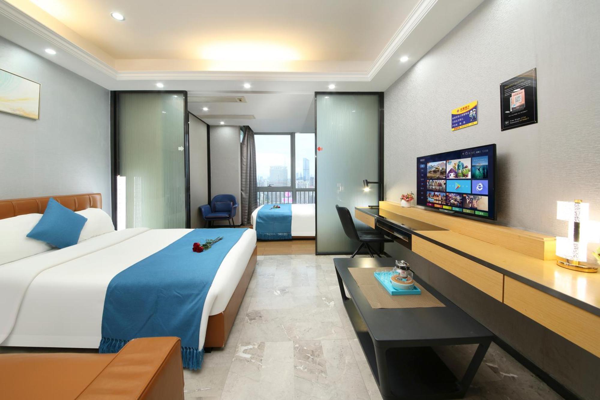 Boman Holiday Apartment Bei Jing Lu Jie Deng Du Hui Branch Kanton Exteriér fotografie