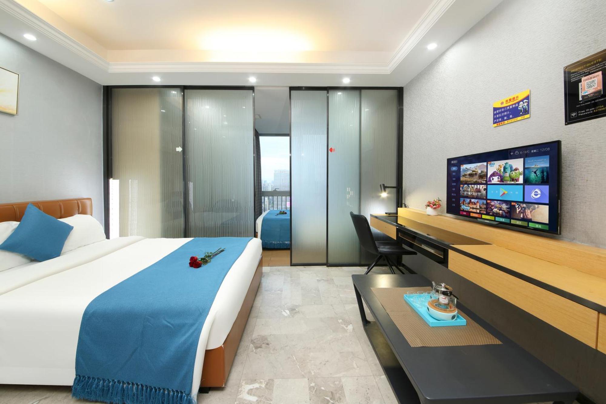 Boman Holiday Apartment Bei Jing Lu Jie Deng Du Hui Branch Kanton Exteriér fotografie