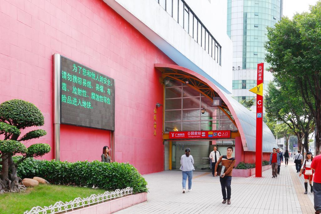 Boman Holiday Apartment Bei Jing Lu Jie Deng Du Hui Branch Kanton Exteriér fotografie