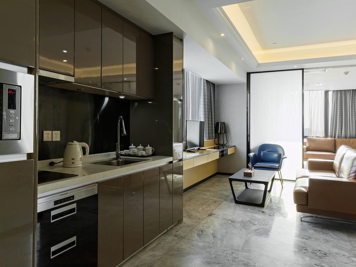 Boman Holiday Apartment Bei Jing Lu Jie Deng Du Hui Branch Kanton Exteriér fotografie