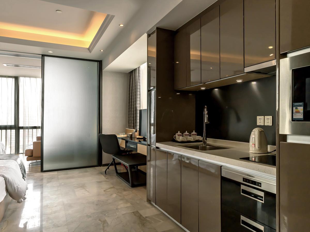 Boman Holiday Apartment Bei Jing Lu Jie Deng Du Hui Branch Kanton Exteriér fotografie